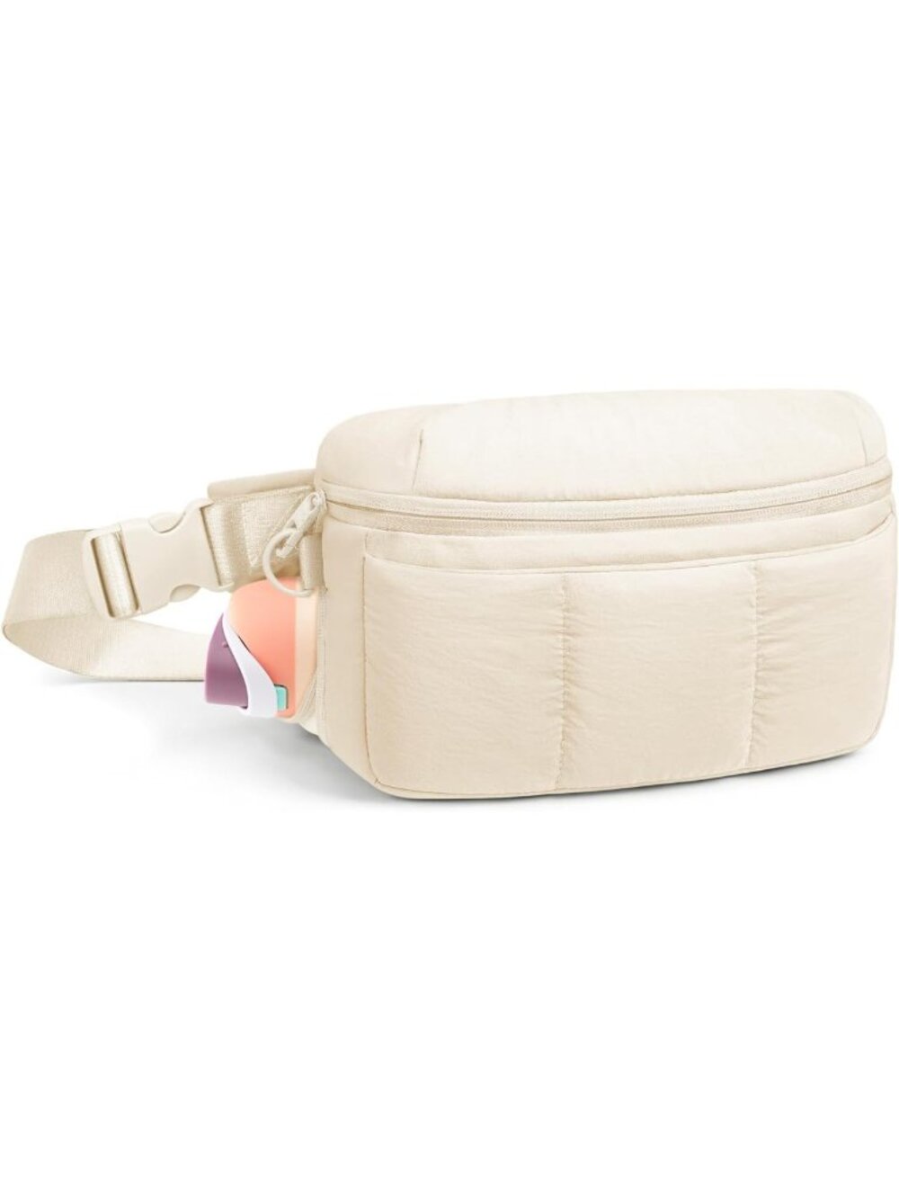 Large Capacity Fanny Pack with Water Bottle Holder | Anti-Theft RFID Sling Bag